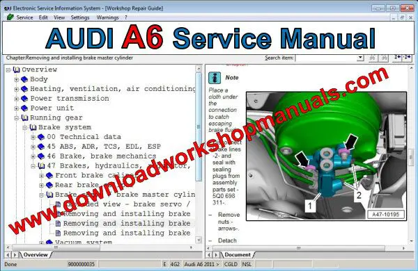 AUDI A6 Service Manual