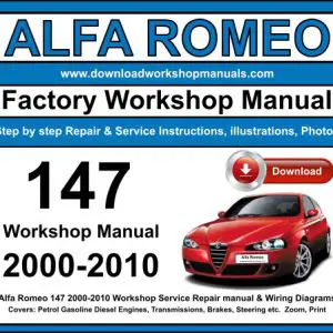 Alfa Romeo 147 service repair manual PDF download