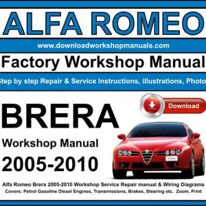 Alfa Romeo Brera service repair manual PDF download