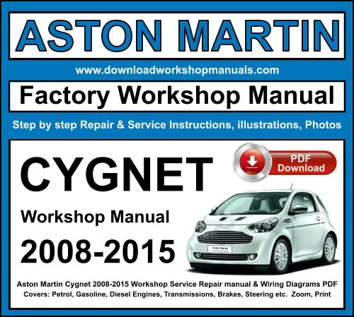 Aston Martin Cygnet service repair manual PDF download