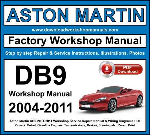 Aston Martin DB9 service repair manual PDF download