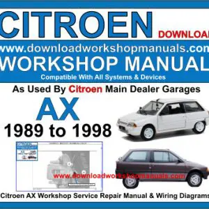 Citroen AX 1989-1998 service repair manual PDF download