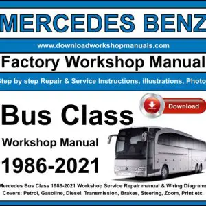 Mercedes Bus Class service repair manual PDF download