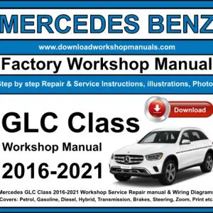 Mercedes GLC Class service repair manual PDF download