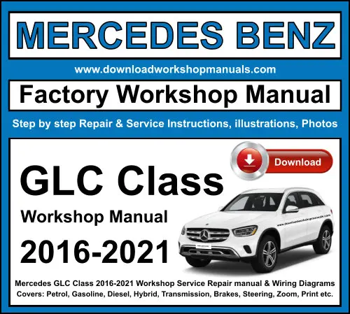 Mercedes GLC Class service repair manual PDF download