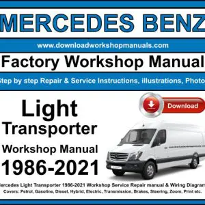 Mercedes Light Transporter service repair manual PDF download
