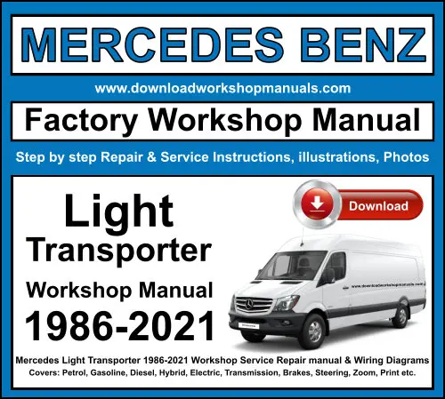 Mercedes Light Transporter service repair manual PDF download