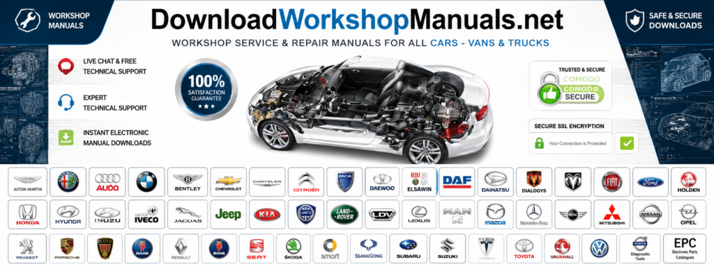 Download Workshop Manuals: instant PDF car service and repair manuals