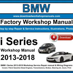 BMW i Series 2013-2018 service repair manual PDF download