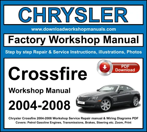 Chrysler Crossfire 2004-2008 service repair manual PDF download