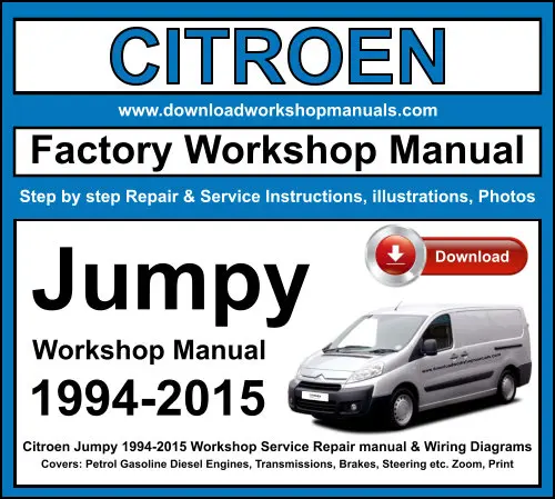 Citroen Jumpy 1994-2015 service repair manual PDF download