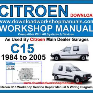 Citroen C15 1984-2005 service repair manual PDF download