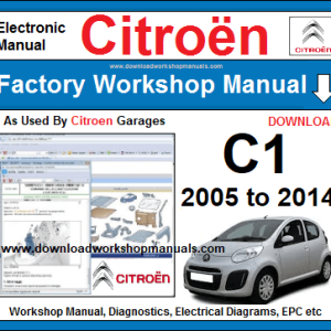 Citroen C1 2005-2014 service repair manual PDF download