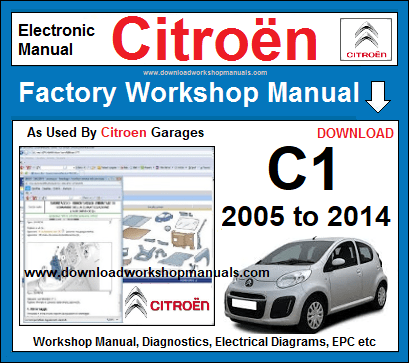 Citroen C1 2005-2014 service repair manual PDF download