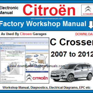 Citroen C-Crosser 2007-2012 service repair manual PDF download