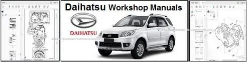 Daihatsu workshop repair manuals PDF download