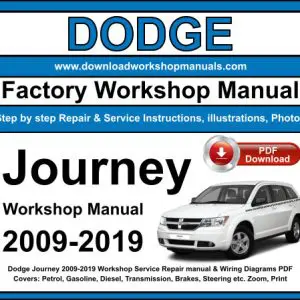 Dodge Journey 2009-2019 service repair manual PDF download