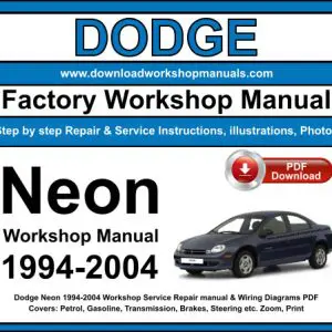 Dodge Neon 1994-2004 service repair manual PDF download