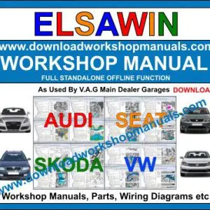 ELSAWIN 2017 Audi, VW, Seat & Skoda vehicles 1949 to 2017 software PDF download