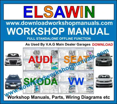 ELSAWIN 2017 Audi, VW, Seat & Skoda vehicles 1949 to 2017 software PDF download