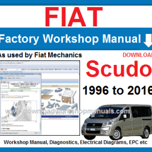 Fiat Scudo 1996-2016 service repair manual PDF download
