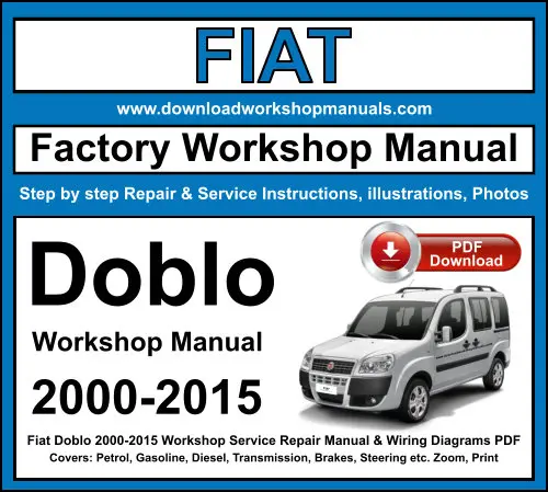Fiat Doblo 2000-2015 service repair manual PDF download