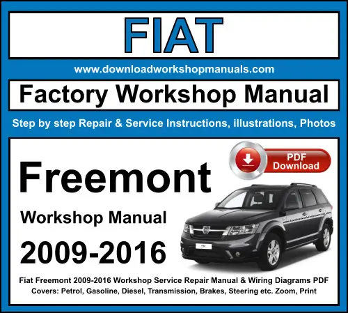 Fiat Freemont 2009-2016 service repair manual PDF download