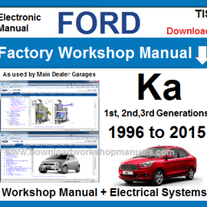 Ford Ka 1996-2015 service repair manual PDF download