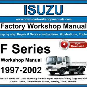 Isuzu F Series 1997-2002 service repair manual PDF download