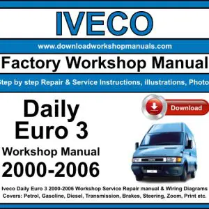 Iveco Daily Euro 3 2000-2006 service repair manual PDF download