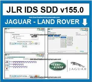 JLR IDS SDD v155.03 2018 Jaguar and Land Rover Dealer Diagnostics software PDF download