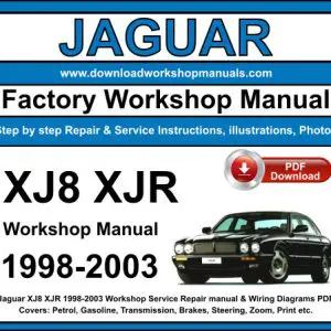 Jaguar XJ8 XJR 1998-2003 service repair manual PDF download