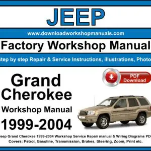 Jeep Grand Cherokee 1999-2004 service repair manual PDF download