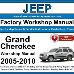 Jeep Grand Cherokee 2005-2010 service repair manual PDF download