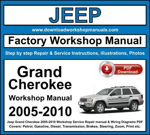 Jeep Grand Cherokee 2005-2010 service repair manual PDF download