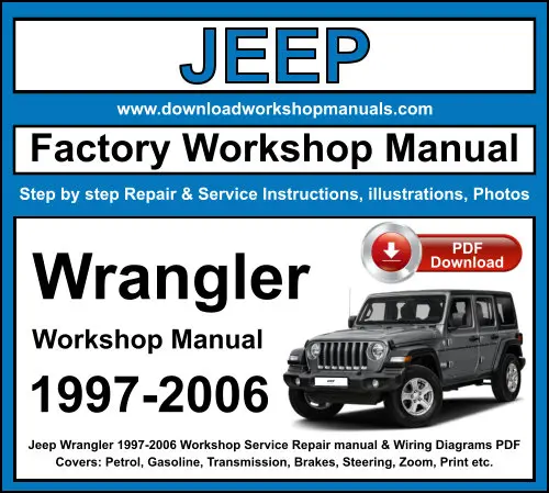 Jeep Wrangler 1997-2006 service repair manual PDF download