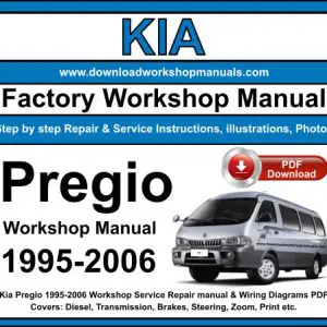 Kia Pregio 1995-2006 service repair manual PDF download