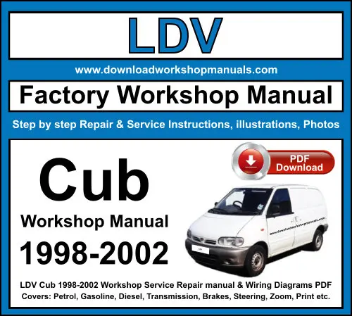 LDV CUB service repair manual PDF download
