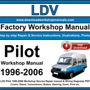 LDV PILOT service repair manual PDF download