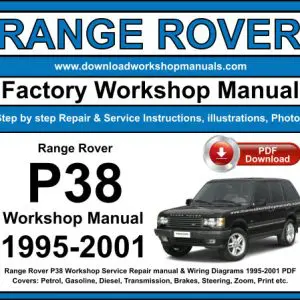 Range Rover P38 1995-2001 service repair manual PDF download