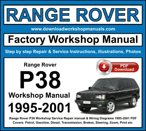 Range Rover P38 1995-2001 service repair manual PDF download