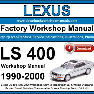 Lexus LS 400 1990-2000 service repair manual PDF download