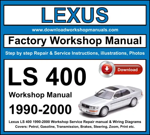 Lexus LS 400 1990-2000 service repair manual PDF download