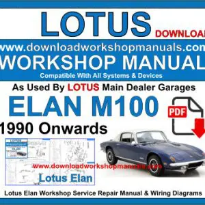 Lotus Elan M100 1990-1995 service repair manual PDF download