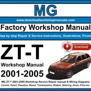 MG ZT-T 2001-2005 service repair manual PDF download