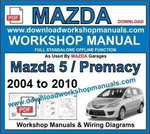 Mazda 5 2004-2010 service repair manual PDF download