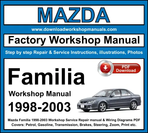 Mazda Familia service repair manual PDF download
