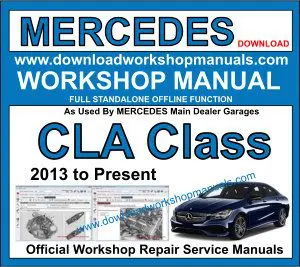 Mercedes CLA Class service repair manual PDF download