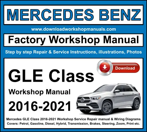 Mercedes GLE Class service repair manual PDF download