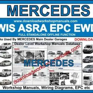 Mercedes WIS ASRA EPC EWD 2018 Information System software PDF download